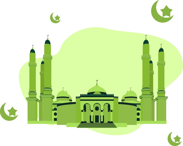 Vector mosque