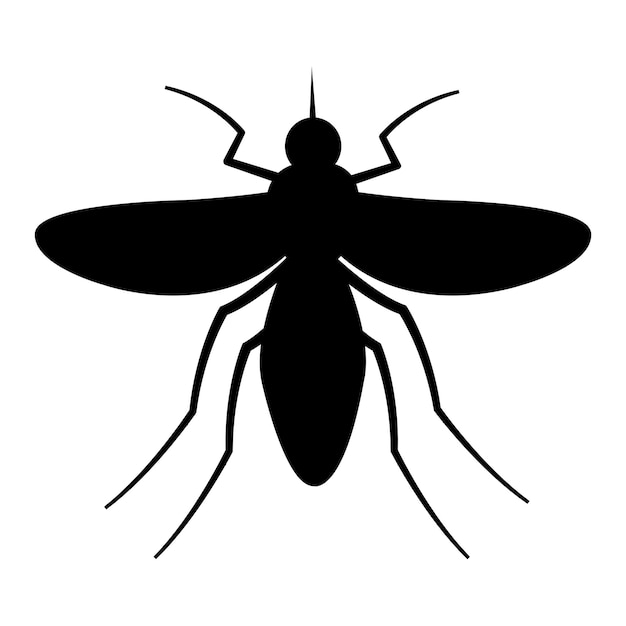 Mosquito icon logo vector design template