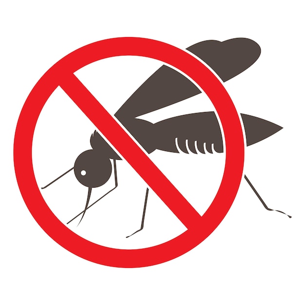 Mosquito icon vector