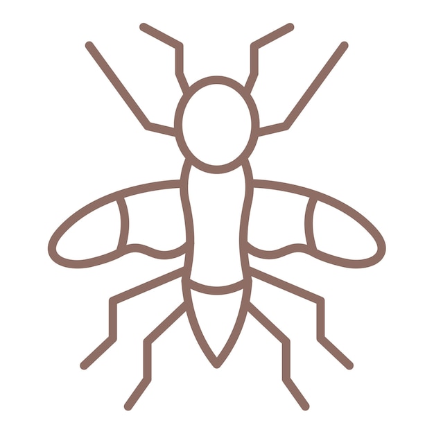 Vector mosquito icon