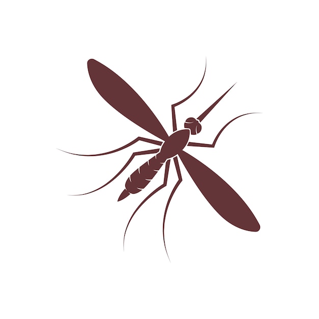 Mosquito platte ontwerp pictogrammalplaatje