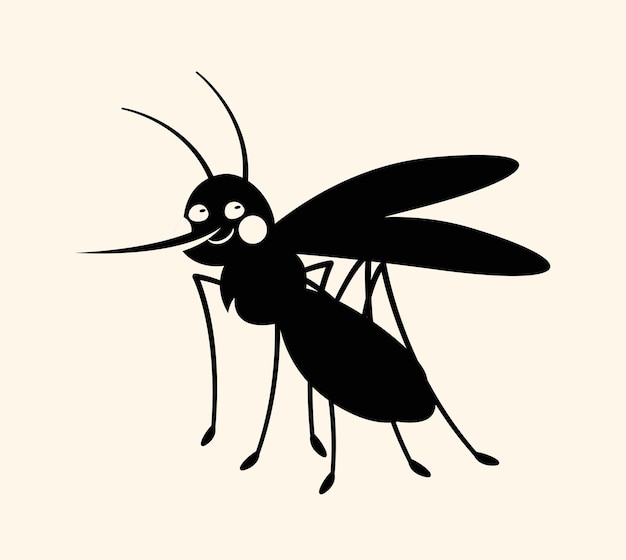 Mosquito silhouette concept