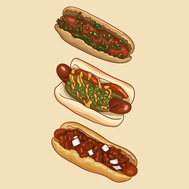 The most popular hot dogs in the world