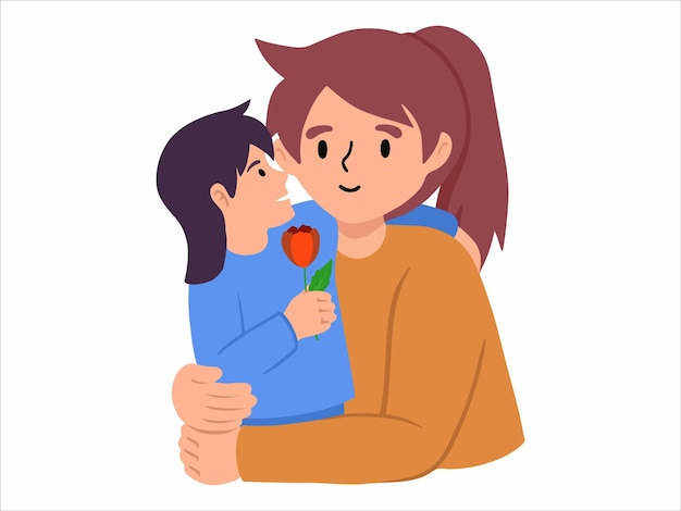 Иллюстрация персонажей Дня матери