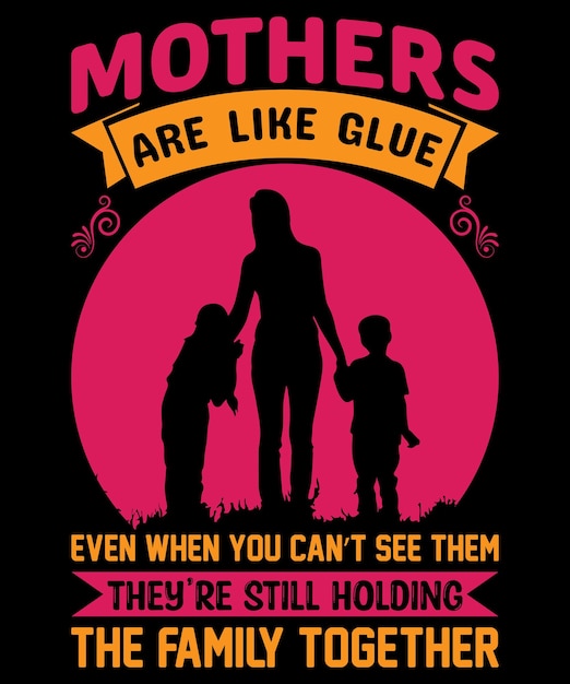 mother day t shirt design