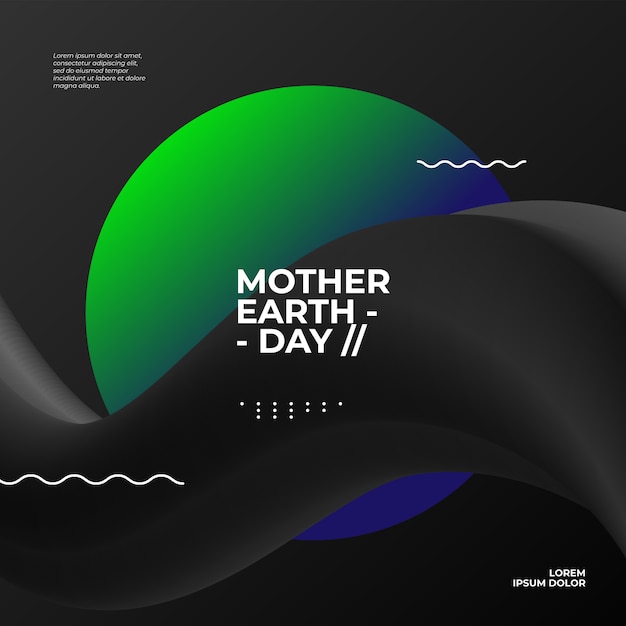 Mother earth template