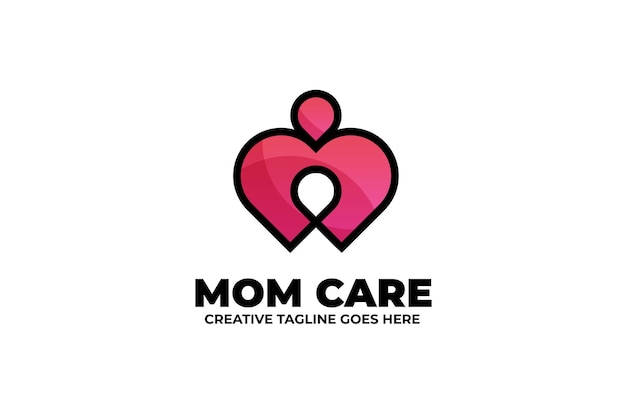 Mother Health Care Gradient Logo