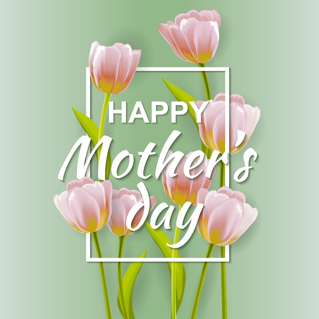 Mother's day background design