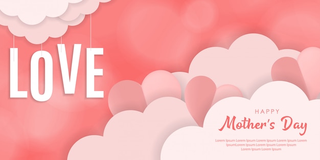 Mother's day background design