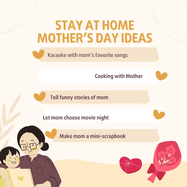 mother's day clipart illustrations