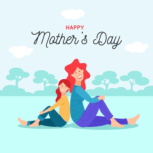 Mother's day greeting card