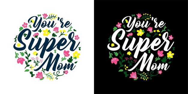 Mother's Day Greeting Pattern