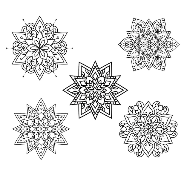 Mother's day kids and adults refreshment coloring mandala page