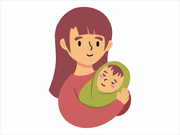 Mother's day People Character illustration