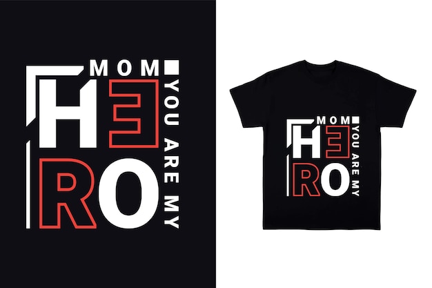 mother's Day quotes typographic tshirt design