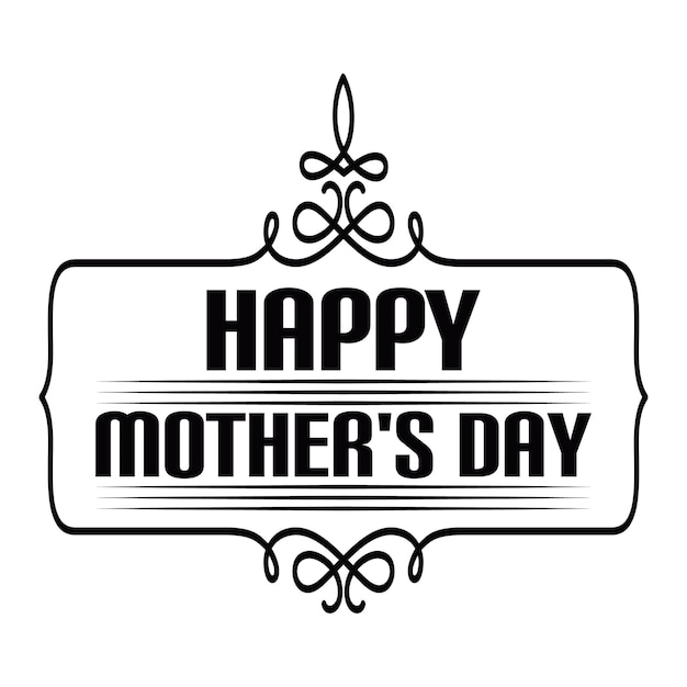 Mother's day svg design