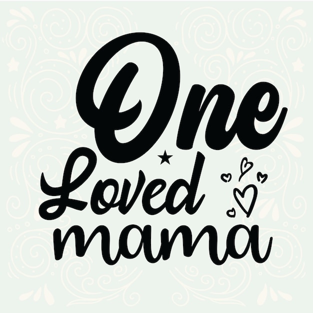 Mother's day svg t shirt design