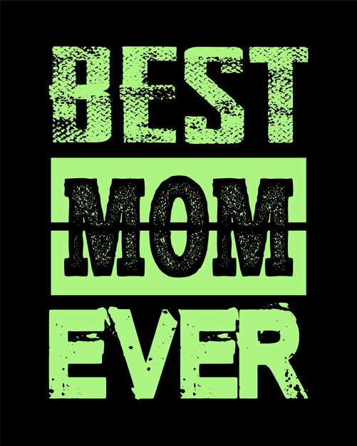 Mother's day t shirt design typography