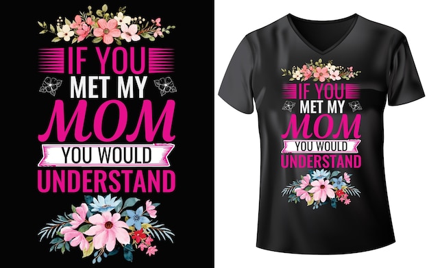 MOTHER'S DAY T-SHIRT DESIGN