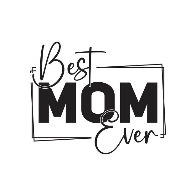 Vector mother's day t shirt design