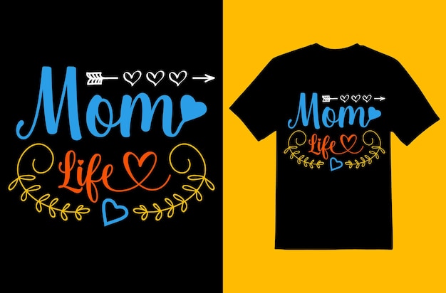 Mother's day tshirt design eps file