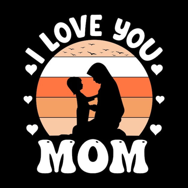 Mother's day tshirt design mothers day tshirt vector happy mothers day mother's day element vec