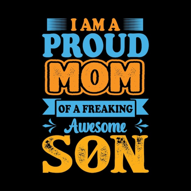 Mother's day tshirt design vector