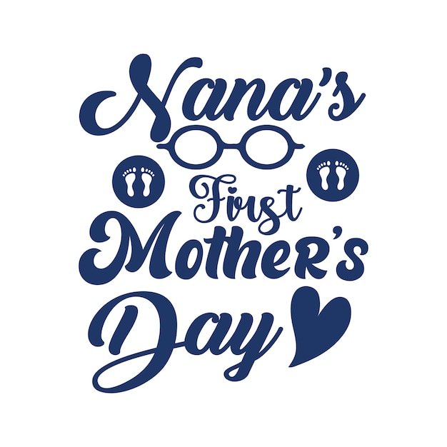 Mother's day tshirt design vector