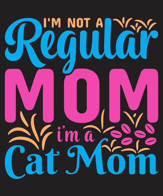 Mother's day tshirt design vector