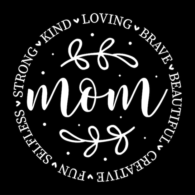 Mother's Day Tshirt Design