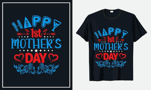 Mother's day typographic tshirt design vector Premium Vector