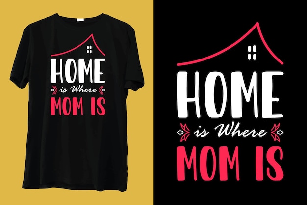 Mother's Day typographic tshirt design vector