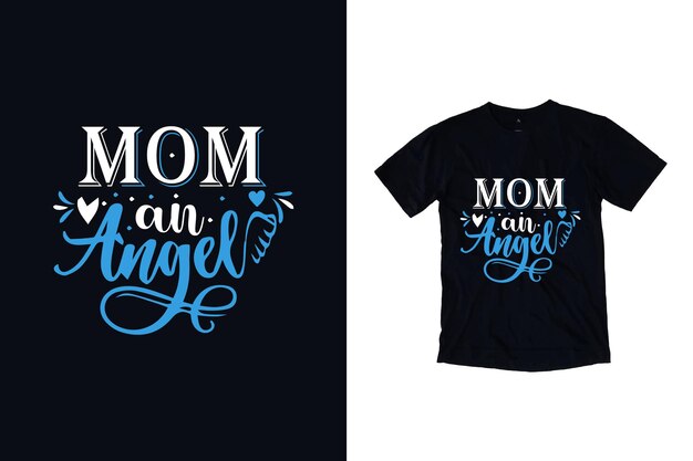 mother's day typography t shirt design