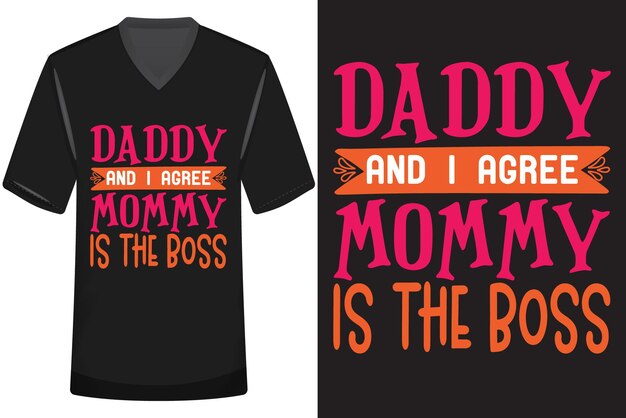 Mother's Day Typography Tshirt Design