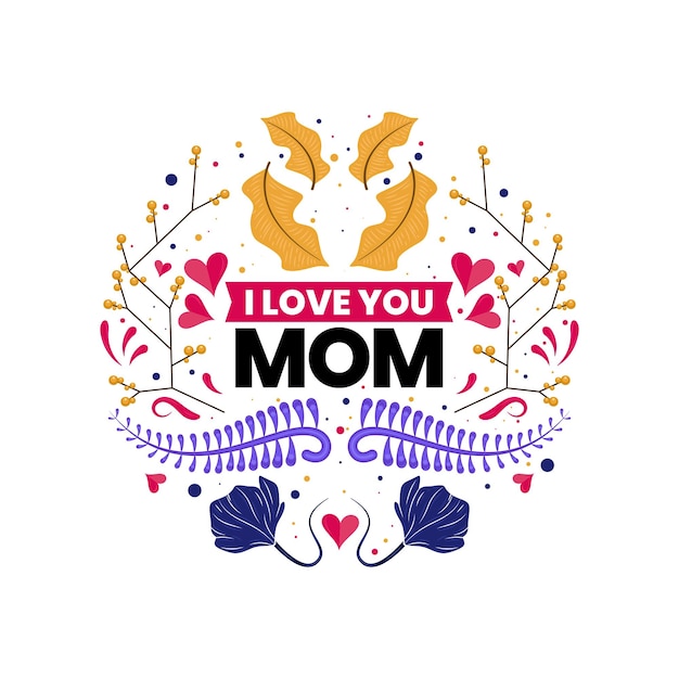 Vector mother's day