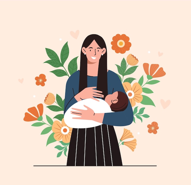 Vector mothers day concept