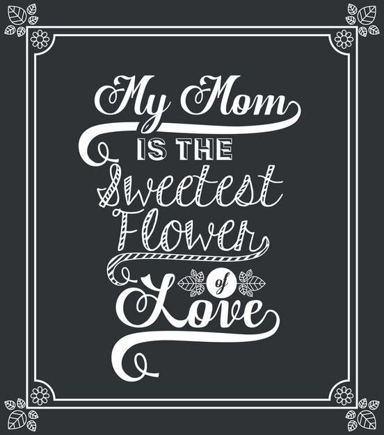 Mothers day design 