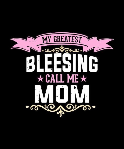 Vector mothers day love mom t shirt design best selling funy t shirt