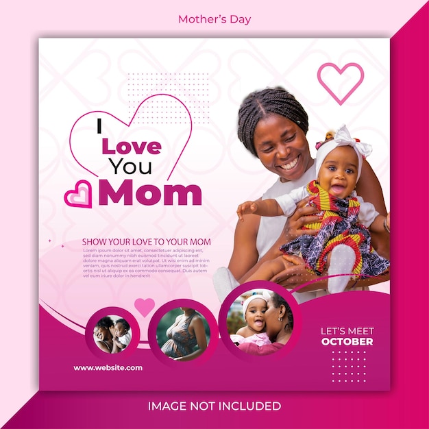 Mothers day template