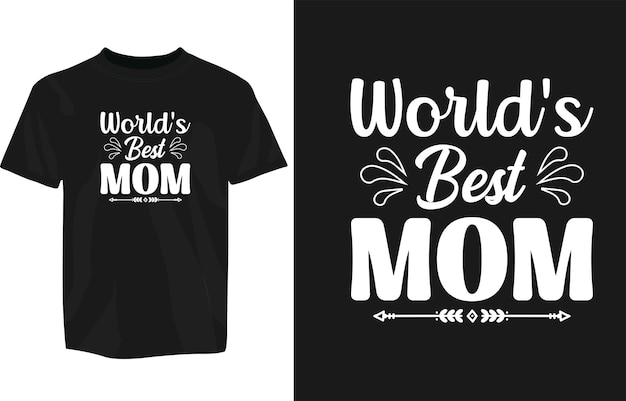 Mothers day typography tshirt design template mom day tshirt design typography motivational