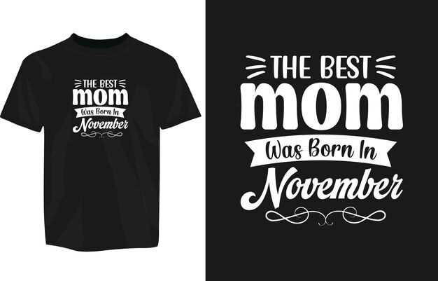 Mothers day typography tshirt design template mom day tshirt design typography motivational