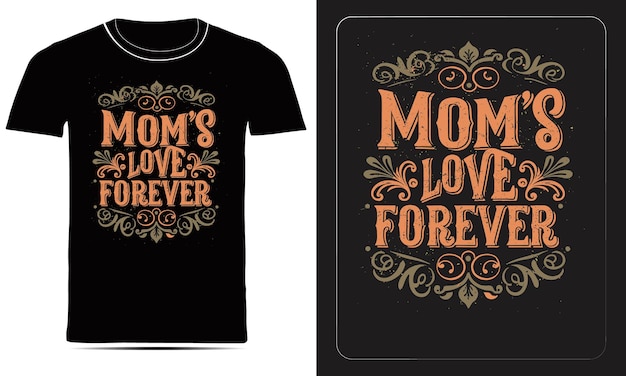 Vector mothers day vector t shirt design for mom