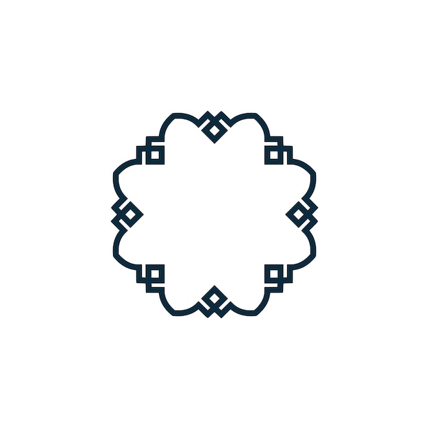 motief kan worden gebruikt voor grafische werken afgeronde hoeken symboolontwerp grafisch minimalistisch logo
