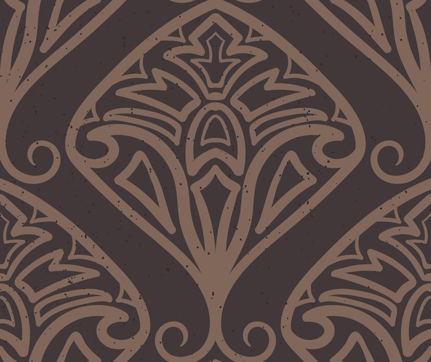 Motif dark brown pattern