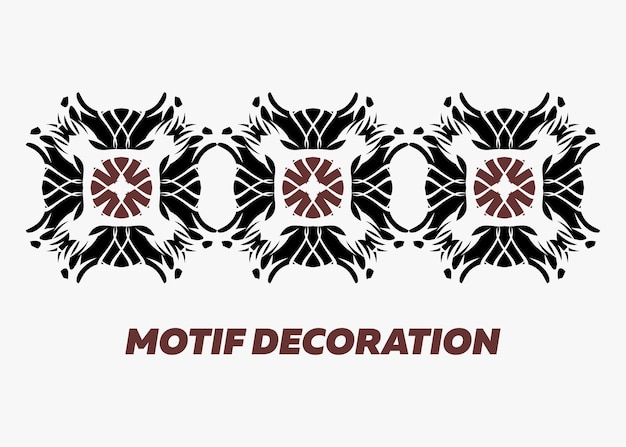 MOTIF DECORATION BACKGROUND ART