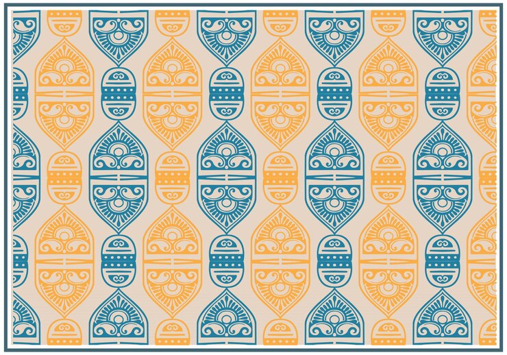 Motifs design pattern vector illustration Abstract Floral Pattern inspirational designs