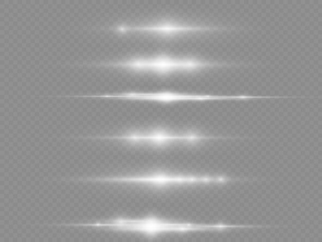 motion effect moving fast lines speed line laser beams horizontal white light rays glow flare vector