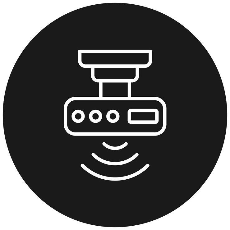 Vector motion sensor vector icon can be used for video production iconset