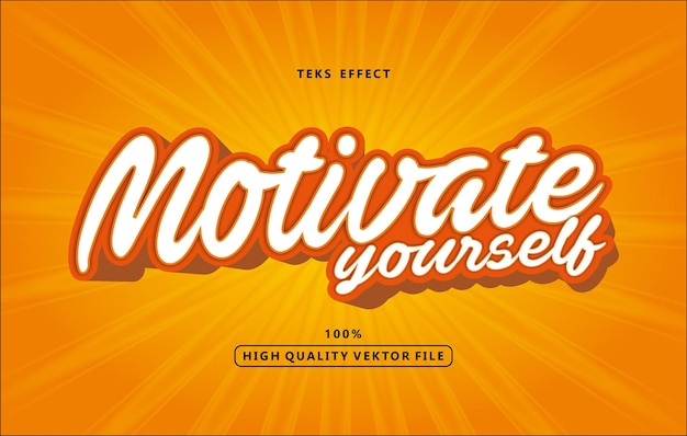 Motivate Design Teks Effect