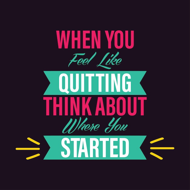 Motivation quote background Free Vector